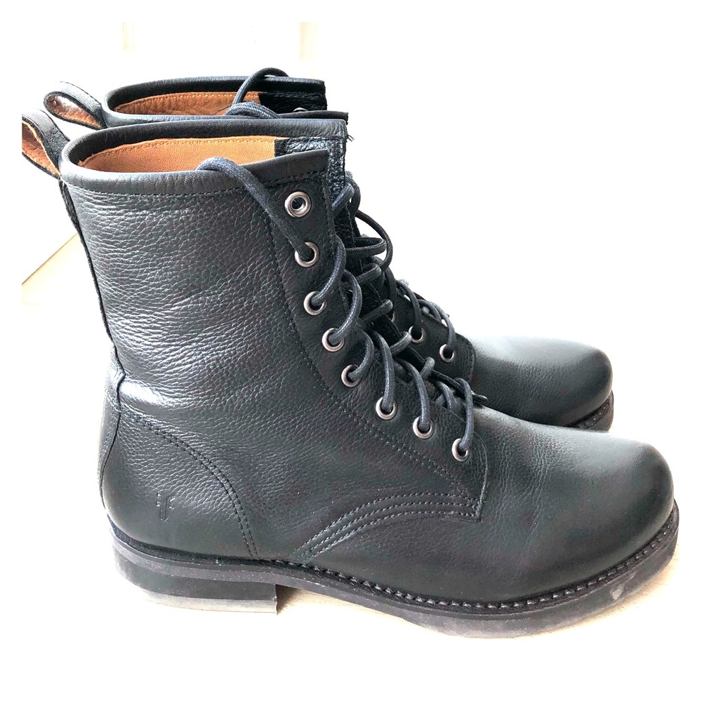 Frye Combat Boots (size 8)
